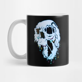 Light Blue Melting Monster Mug